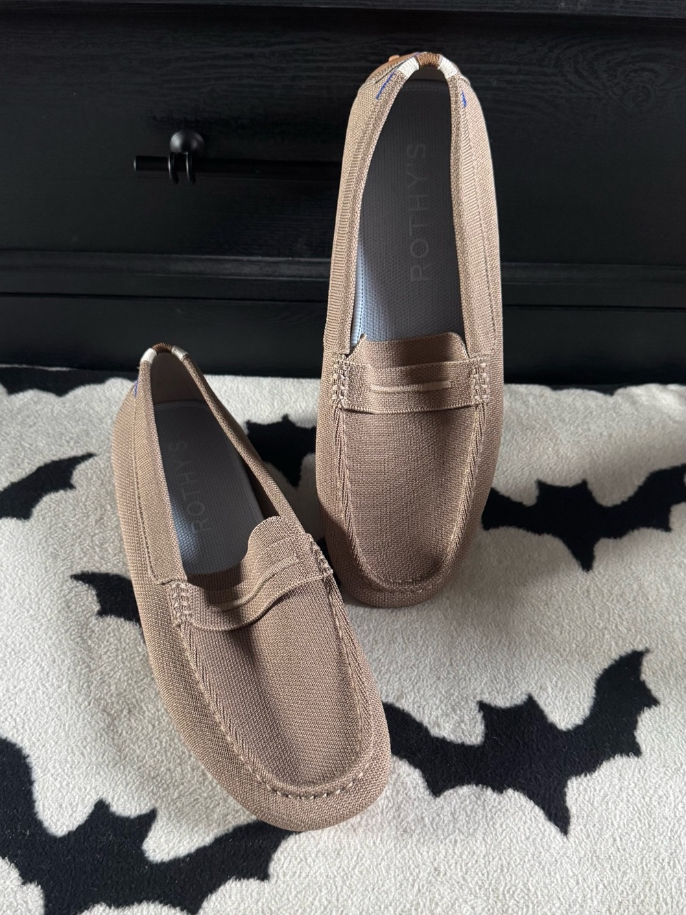 Rothy's The Driving Loafer in Neutral Tan Size 11